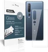 dipos I 2x Pantserfolie helder compatibel met Xiaomi Mi 10 Pro Rückseite Beschermfolie 9H screen-protector