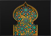 Poster islamitisch geometrisch - 20x30 cm