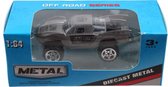 jeep Off Road jongens 13 cm die-cast grijs