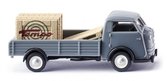 miniatuurvrachtwagen Tempo Matador flatbed 1:87 grijs