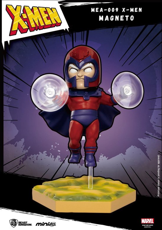 Beast Kingdom Marvel Comics: X-Men - Magneto Mini Egg Attack Figure Action Figuur