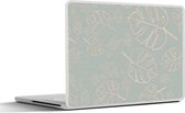 Autocollant pour ordinateur portable - 11,6 pouces - Motifs - Luxe - Blauw - Rose - 30x21cm - Autocollants pour ordinateur portable - Skin pour ordinateur portable - Couverture