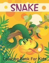 Snake Coloring Book For Kids