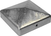Paalornament Vuur Verzinkt Piramide 71x71 mm