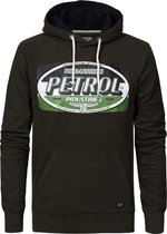 Petrol Industries - Hoodie met logo artwork Heren - Maat XXXL