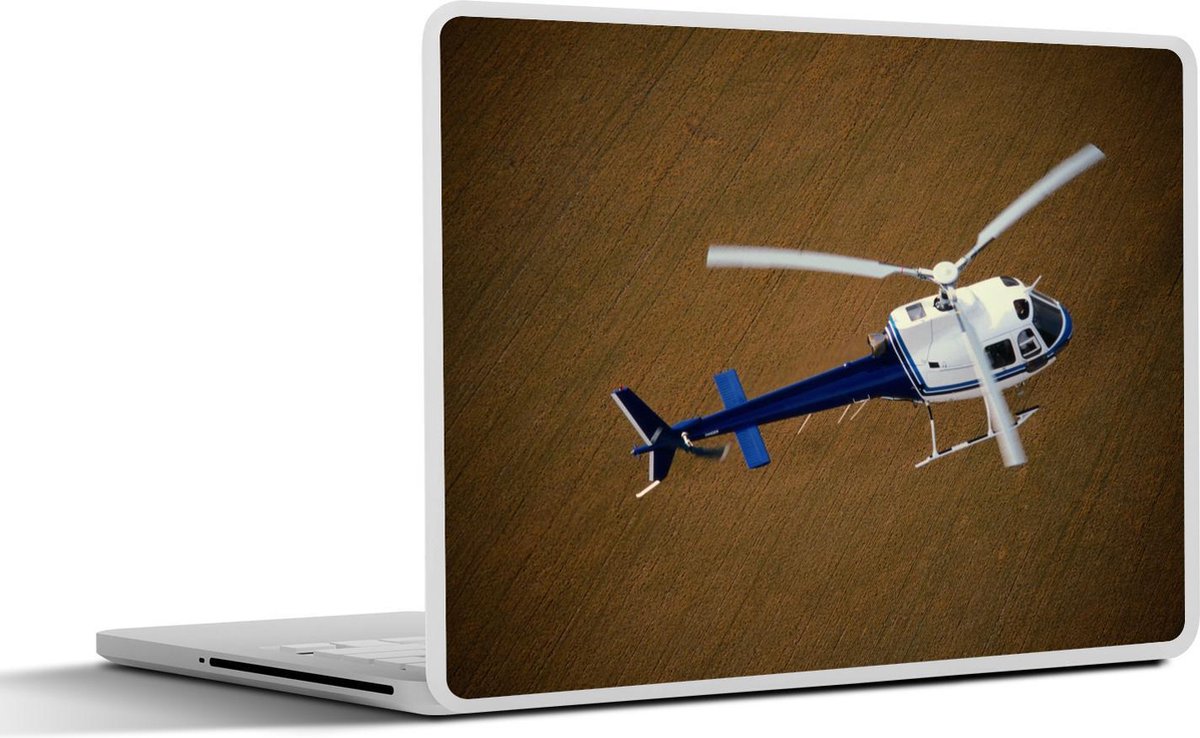 Afbeelding van product SleevesAndCases  Laptop sticker - 12.3 inch - Luchtfoto van een helikopter in het Amerikaanse Texas