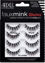 Ardell - Faux Mink Lashes Wispies - Multipack - Zwart