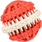 Flamingo Rubber Dental Bal Fun 6Cm - Oranje