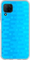 Smartphonebooster Telefoonhoesje - Back Cover - Geschikt Voor Huawei P40 Lite - Blue En Blue