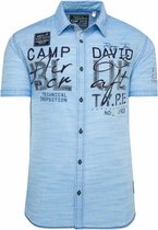 Camp David overhemd Nachtblauw-Xl