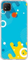 Smartphonebooster Telefoonhoesje - Back Cover - Geschikt Voor Xiaomi Redmi 9C - Blue En Blue