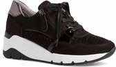 Jana Dames Sneaker 8-8-23702-26 001 zwart RELAX fit Maat: 39 EU