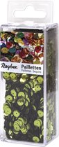 Pailletten - Wasbaar - cup vorm - olijfgroen - 6 mm - 4000 stuks - Rayher