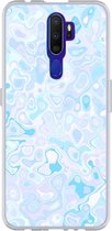 Smartphonebooster Telefoonhoesje - Back Cover - Geschikt Voor OPPO A9 (2020) - Blue En Blue