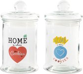 Tin DKD Home Decor Kristal Polyethyleen 600 ml (2 pcs) (16 x 28.5 x 28.5 cm)