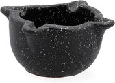 Vijzel Quid Ebano Zwart Porslin (8 x 5 cm)