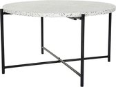 Eettafel DKD Home Decor Steen Ijzer (80 x 80 x 45 cm)