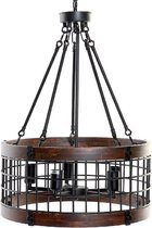 Plafondlamp DKD Home Decor Hout Metaal (50 x 50 x 65 cm)