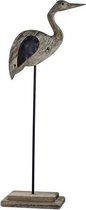 Decoratieve figuren DKD Home Decor Fågel Hout Metaal (29 x 13 x 67 cm)