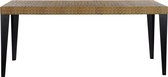 Eettafel DKD Home Decor Metaal Rotan (180 x 90 x 78 cm)