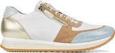 Stefano Lauran Vrouwen Suède    Lage sneakers / Damesschoenen  S1063 - Blauw - Maat 37