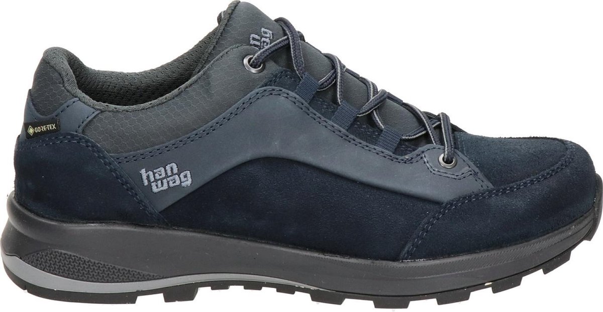 Hanwag Banks Low Lady GTX Wandelschoenen Dames Asphalt 37.5 Marineblauw