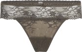 LingaDore - Daily String Olive - maat S - Bruin Groen - Dames