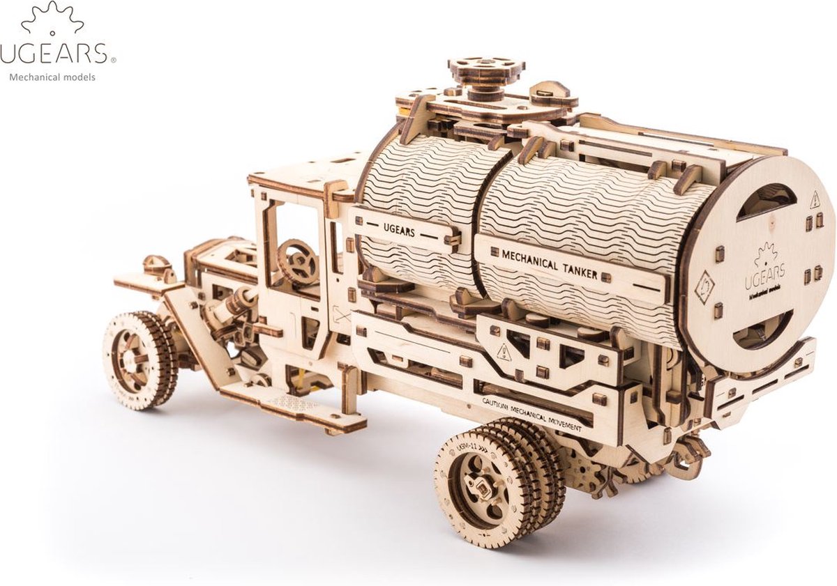 Ugears Modelbouw Hout Mechanische Tanker — afbeelding 22