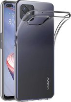 Oppo Reno 4Z 5G - Silicone Hoesje - Transparant