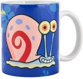 Spongebob Squarepants Mok Gary -Koffiemok Beker Koffiebeker van Keramiek Blauw