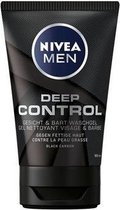 Nivea - Deep Wash Gel - Mycí gel na obličej a vousy - 100ml