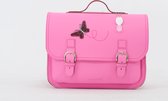 Lederen boekentas Own Stuff Butterfly