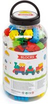bouwblokken junior 20 x 43 cm 140-delig