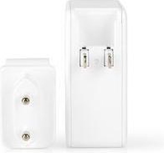 Chargeur Nedis | Fonction de charge rapide | PD3. 0 27W / PD3. 0 36W / PD3. 0 45W / PD3. 0 65W | 0 / 3.25AA | sortie : 1 | USB-C™ | Câble USB Type-C™ (détaché) | 3,00 m | 65 W. | Sélection de Voltage automatique