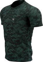 Compressport Training T-Shirt Heren - sportshirts - groen - maat S