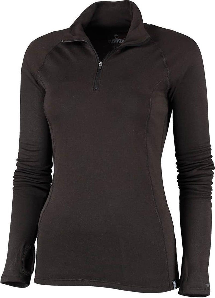 NOMAD® Rough Zip-Neck Thermo Control dames Shirt