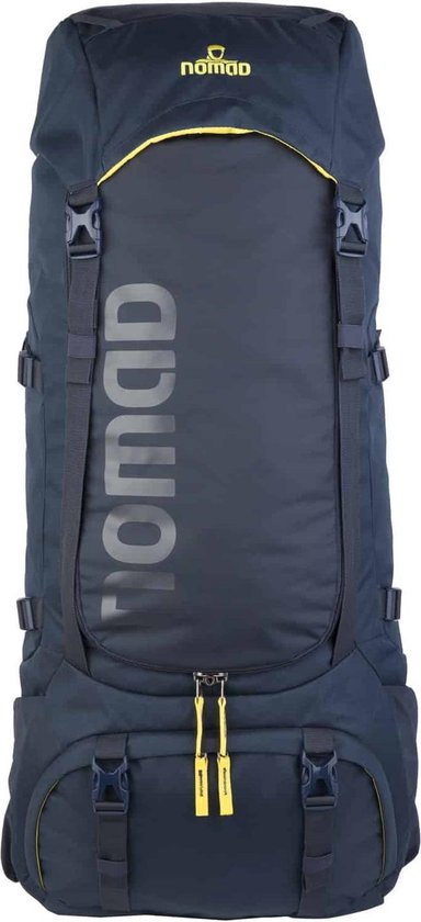 NOMAD® Batura 70 L Backpack - Easy Fit Essential - Blauw - Gratis Regenhoes  | bol.com
