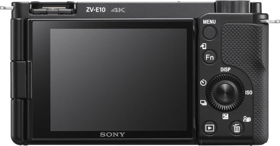 Sony ZV-E10 - Compactcamera - Systeemcamera - Vlogcamera - Body