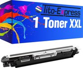 PlatinumSerie 1x toner cartridge alternatief voor HP CE310A Black