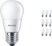 Voordeelpak 10x Philips CorePro LEDlustre E27 P48 7W 827 Mat | Vervangt 60W.