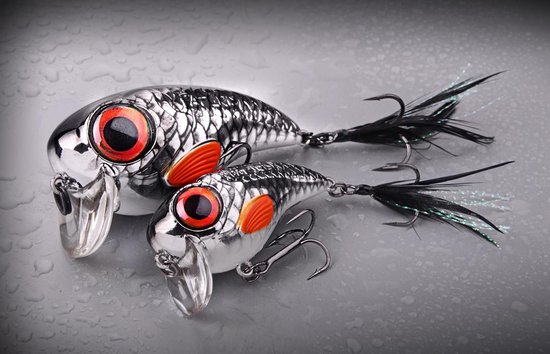 Spro Fat Iris - Herring - 8cm - 39g - Plug - Wit van Spro — afbeelding 5
