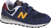 New Balance PV574HW1, voor een jongen, Marineblauw, Sneakers,Sportschoenen, maat: 33,5
