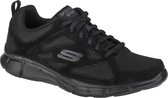 Skechers Equalizer 52748-BBK, Mannen, Zwart, Sneakers, maat: 43