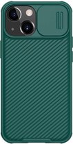 Telefoonhoesje geschikt voor Apple iPhone 13 Mini - Nillkin CamShield Pro Case - Groen