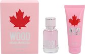 Dsquared2 Wood Pour Femme Giftset 50ml eat + 100ml Body Lotion