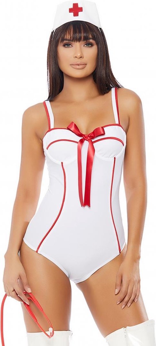 Forplay | In Perfect Health Sexy Nurse Costume - Black