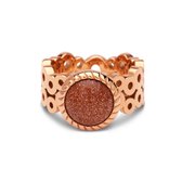 Melano Vivid You Are Fabulous Ring Set - rosekleurig - dames - maat 62