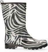 Maruti  - Storm Regenlaarzen - Womens - Zebra White Black - 36