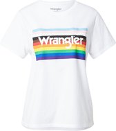 Wrangler shirt pride Kastanjebruin-S