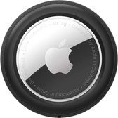Spigen Apple AirTag Silicone Fit Hoes - 2 Stuks - Zwart